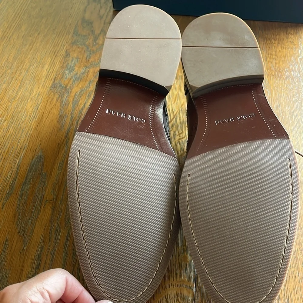 Cole Haan Men’s Shoes Williams Wing II British Tan Color Size 8 M With Box